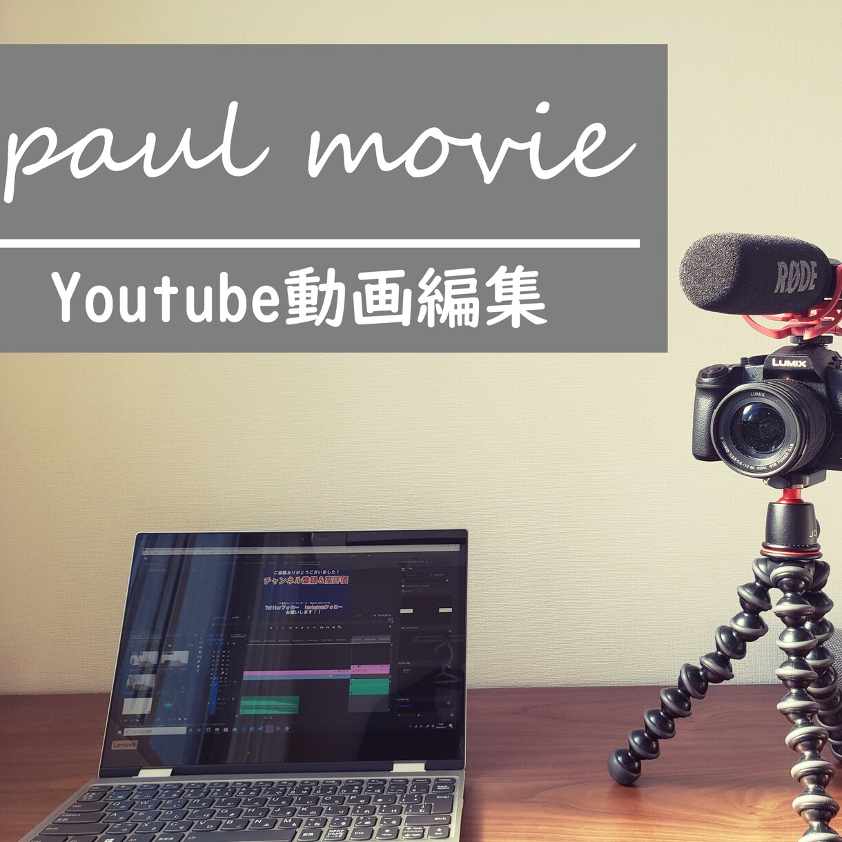 YoutuberがYoutube動画編集します 現Youtuberが視聴者目線で高クオリティの動画を編集！ イメージ1