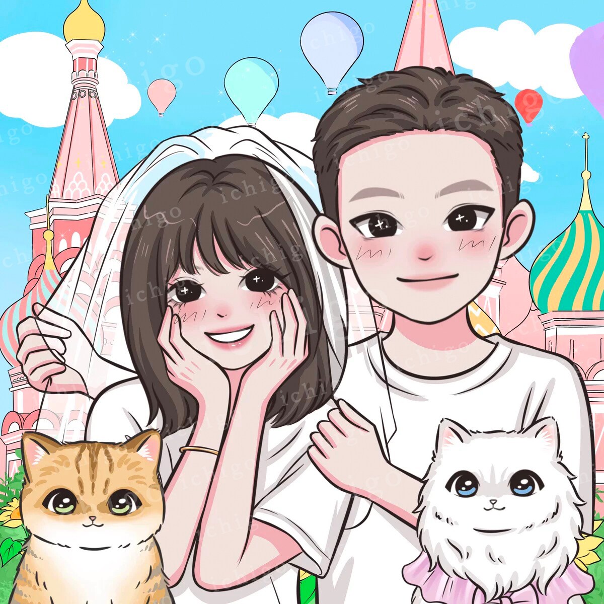 SNSアイコン 名刺 商用可イラスト似顔絵描きます あなたと大切な人の笑顔を、絵で残しませんか？ イメージ1