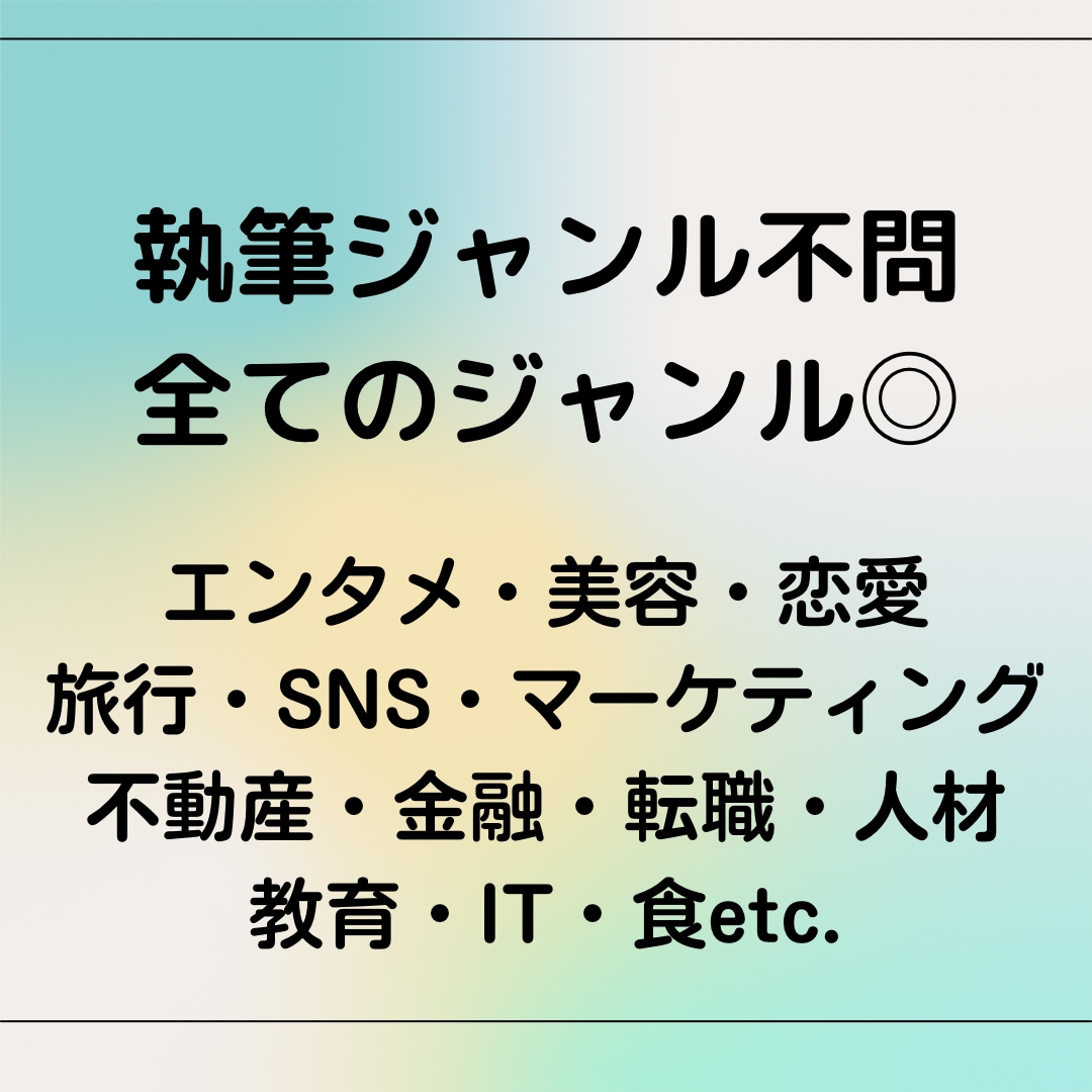 魅力的で宣伝になる記事を執筆します SEO対策・WP入稿・画像選定無料・ジャンル不問 イメージ2