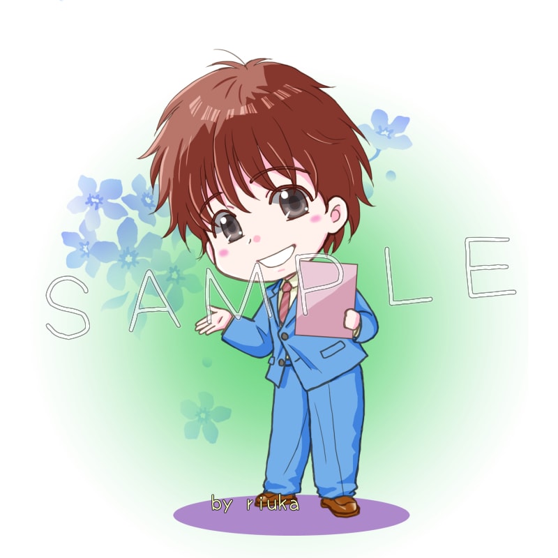 ＳＮＳで『ばえる』アイコン画像作成します アニメ調の可愛いキャラであなたのＳＮＳをばえさせませんか？ イメージ3