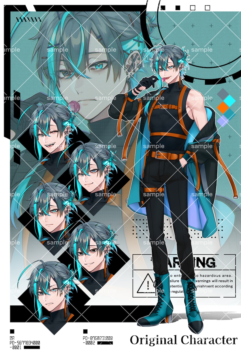 立ち絵、アイコン等描きます かっこいいから可愛いまでイメージに合わせた絵柄で描きます！ イメージ1