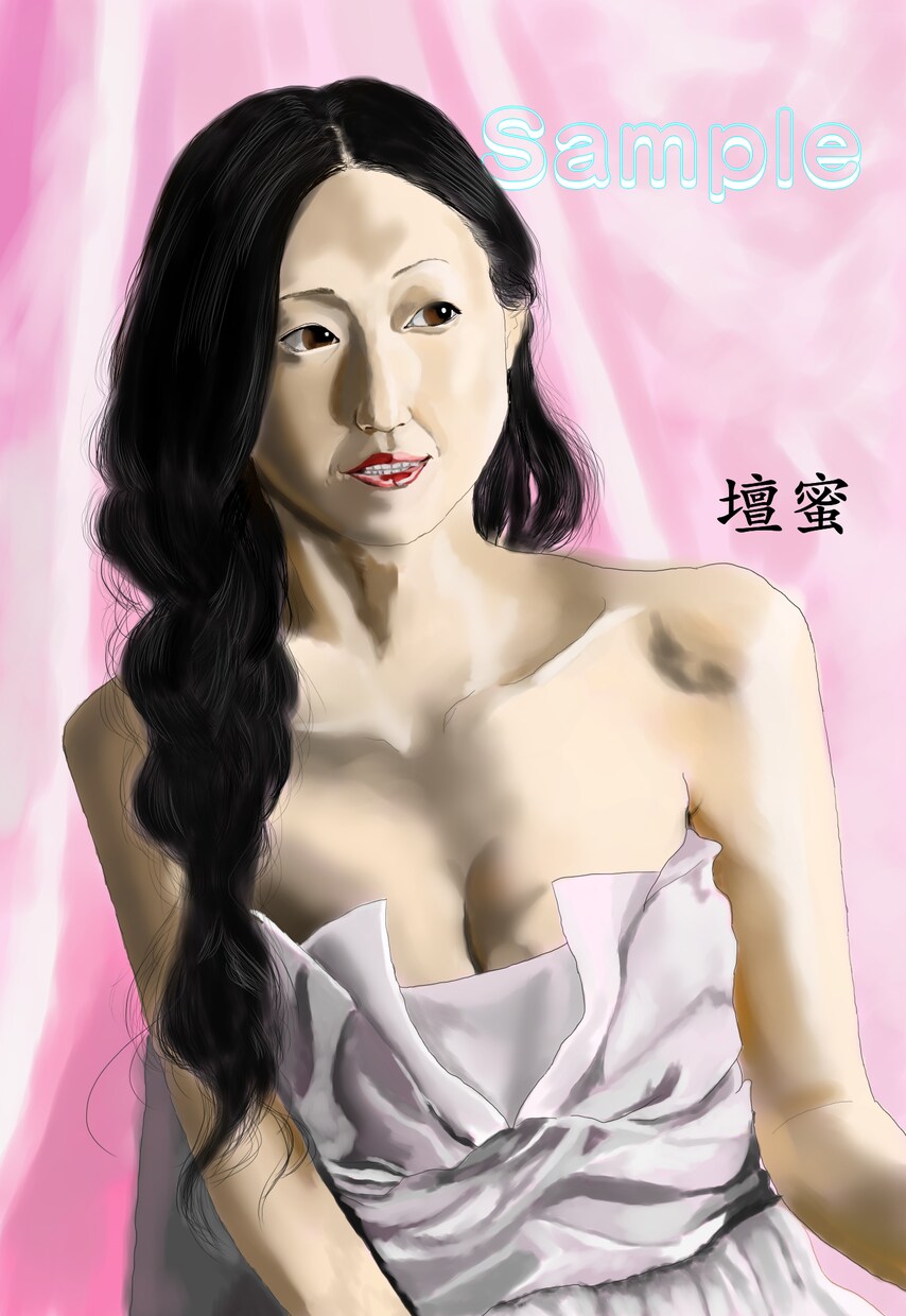 プレゼントに喜ばれる！本格的な似顔絵描きます 現役洋画家が描く本格デジタル画 イメージ3