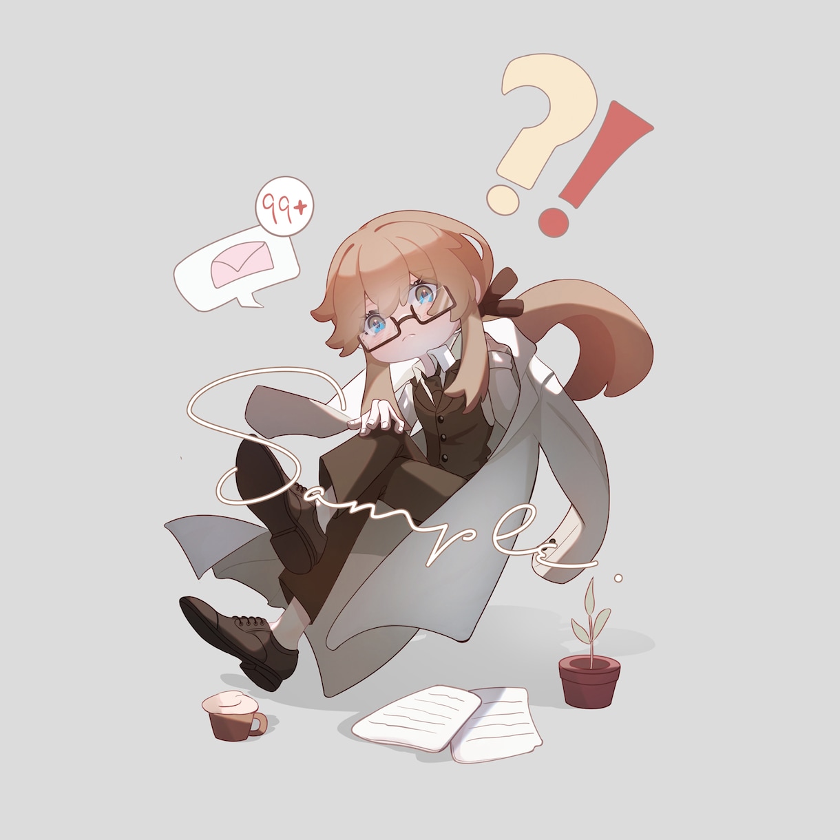 SDキャラクター立ち絵制作ます VUPのSDキャラに合わせのぬいぐるみデザインもできます イメージ5
