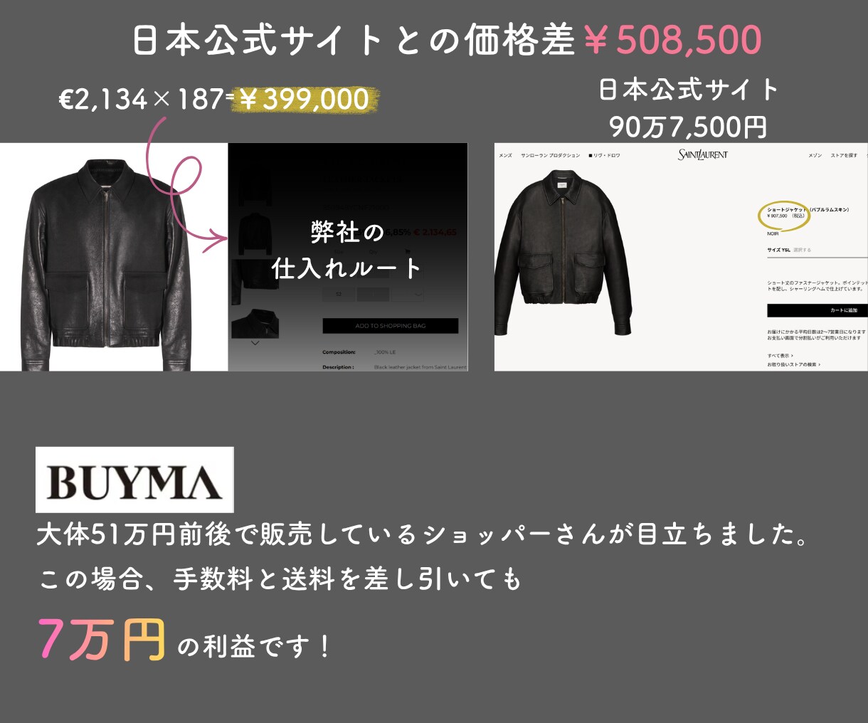 海外在住ショッパーがBUYMAコンサルします 新作VIP割引＆免税仕入れで販売＆85店舗リストをプレゼント イメージ3