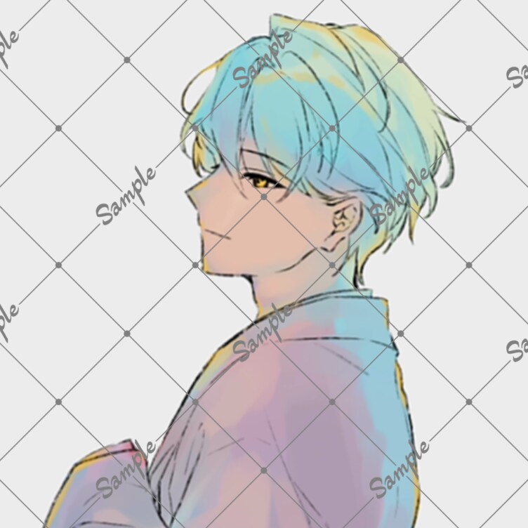 アイコン、立ち絵POPなイラスト作成します ✨SNS等のアイコン用人物イラスト、立ち絵を制作致します！ イメージ6