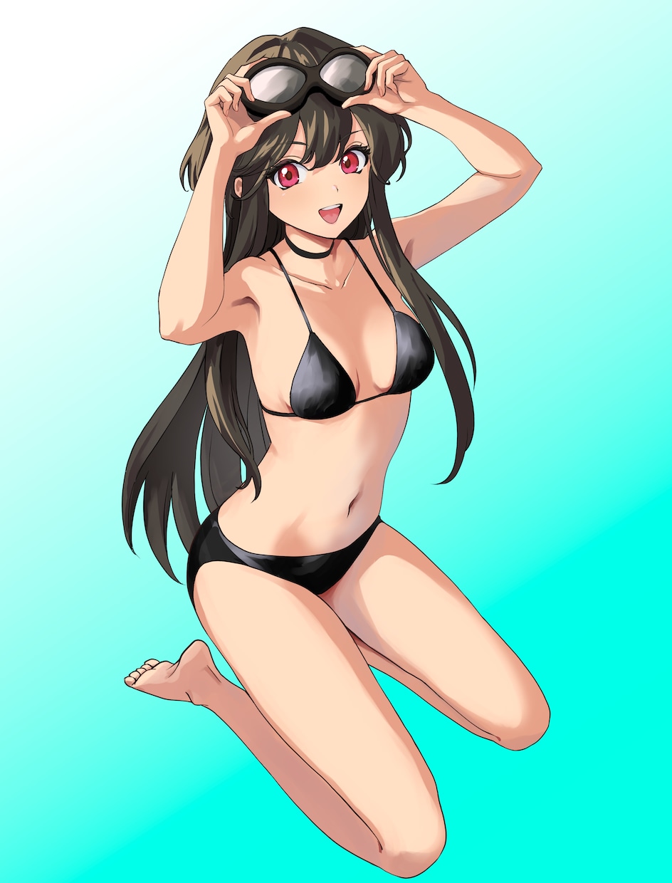 美少女他キャラクターイラスト（全身可能）描きます 表情差分追加4点まで無料（特に指定無ければ喜怒哀楽を同梱） イメージ1