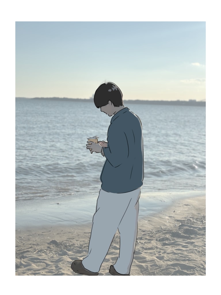 思い出の写真をイラストにします カップルのお写真やお友達とのお写真をオシャレに残しませんか？ イメージ4