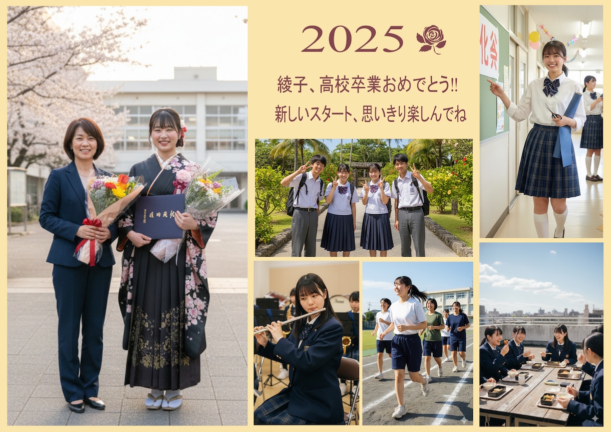 家族・記念日：思い出写真をA4サイズにまとめます 飾れて保管もかさばらない。家族の記念、プレゼントにも‼ イメージ3