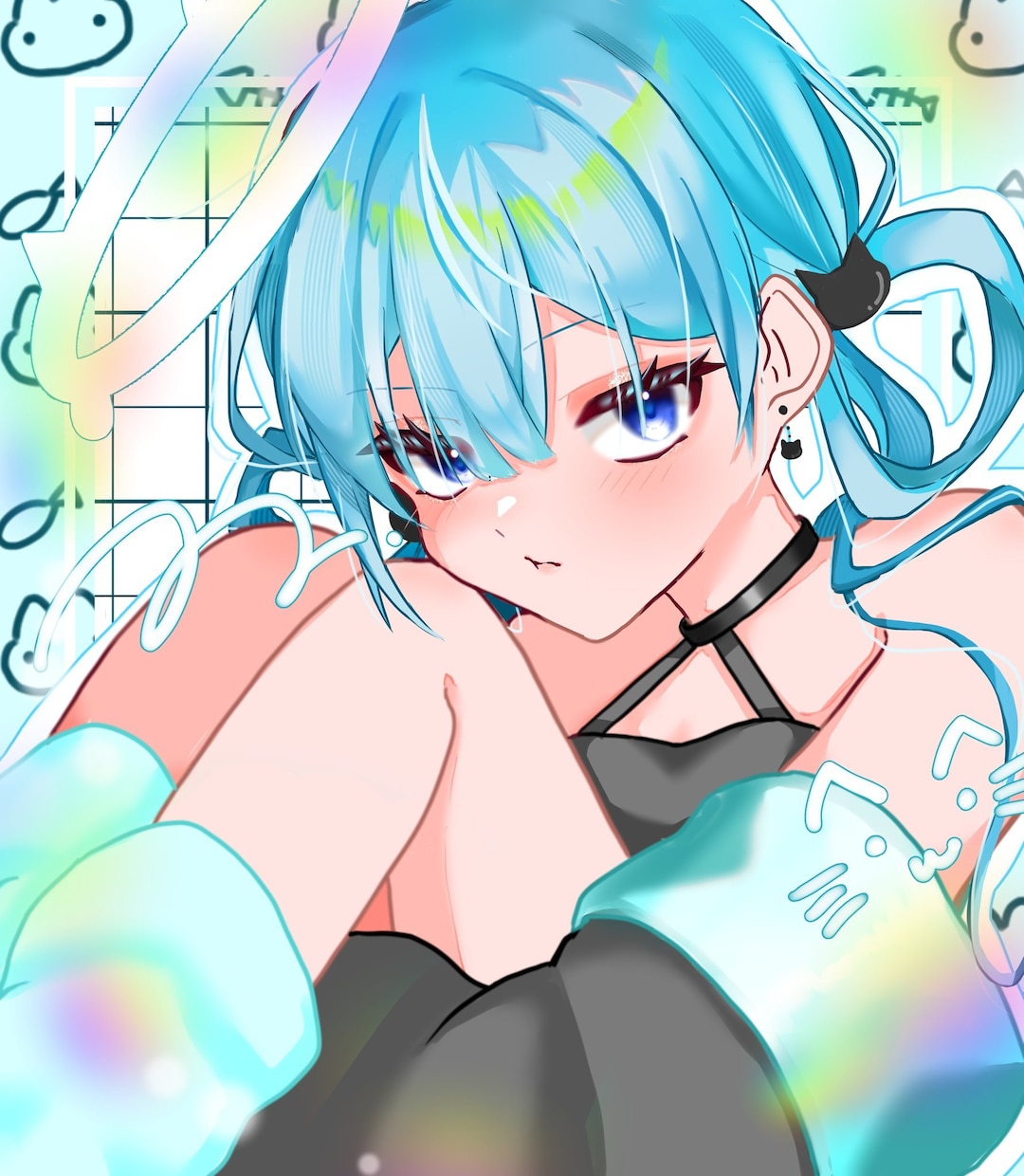 歌ってみた動画MVなど！可愛いイラスト描きます アイコンにも！商用利用可能！可愛いイラスト描きます！最短７日 イメージ2