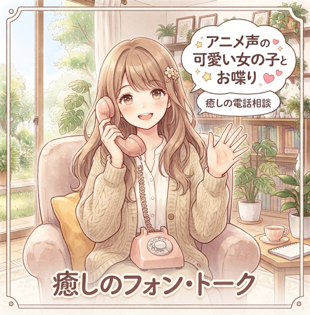 アニメ声であなたを癒やします 可愛い声に癒やされたいあなたへ♪ イメージ1