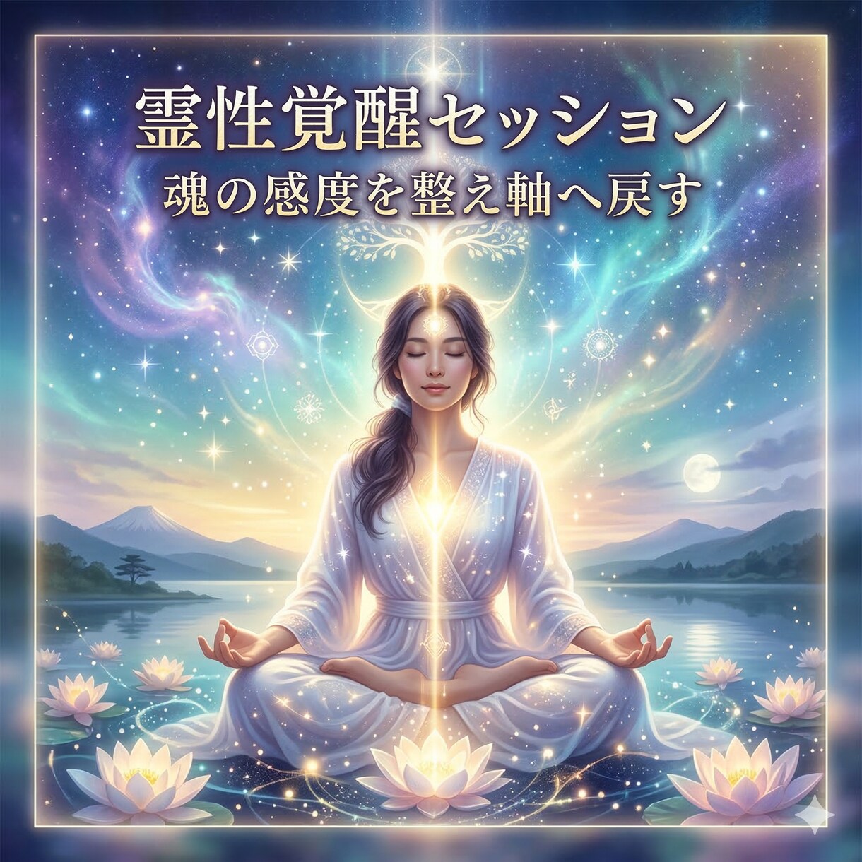 霊性覚醒セッションで魂の感度開き本来の道へ導きます 鈍った感覚を整え霊性の軸を開くセッションです イメージ8