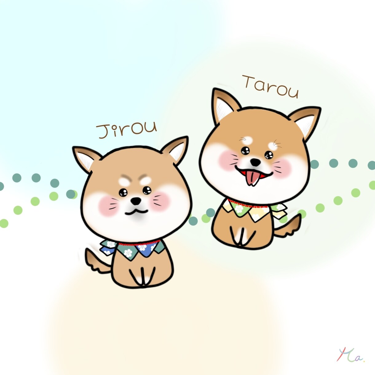 ペット♡似顔絵描きます かわいいペットをイラスト化／ポップな似顔絵！ イメージ3