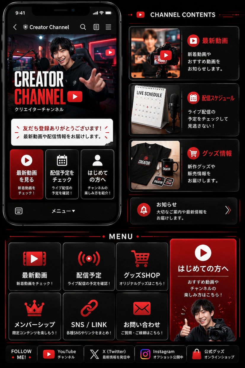 配信者向け　LINE公式アカウントを構築します 【3名限定】公式アカウントを運用しませんか？ イメージ6