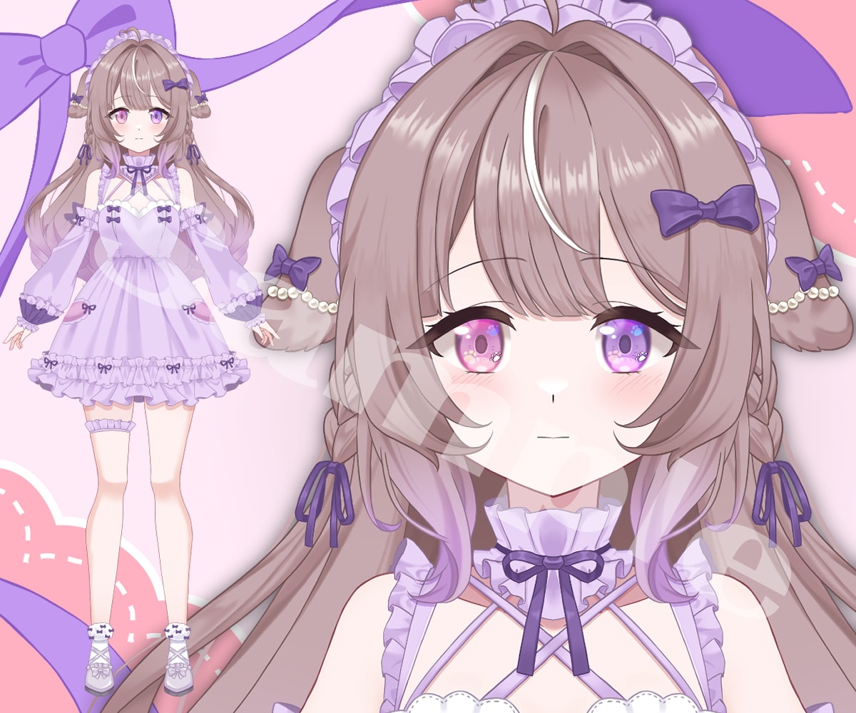 限定50％オフ！Vtuberモデルの一括制作します イラストのみ・モデリングのみのご依頼も可能です! イメージ7