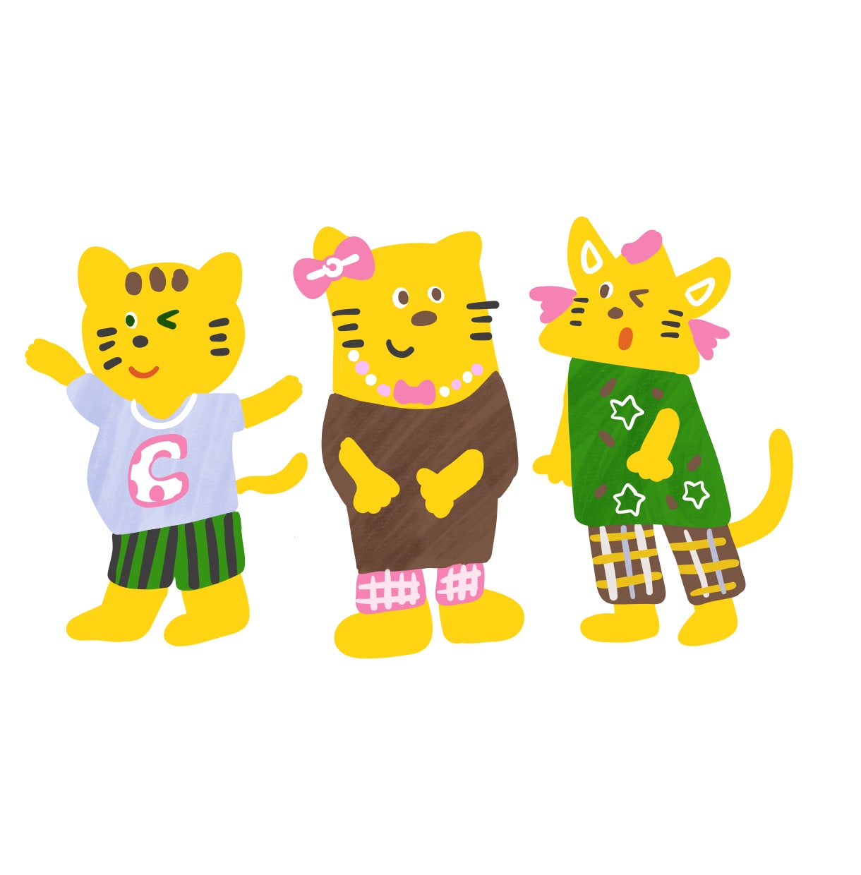 シンプル可愛いポップなカットイラストをお描きします 挿絵やカットイラスト・グッズなどをポップで魅力的にしたい方へ イメージ7