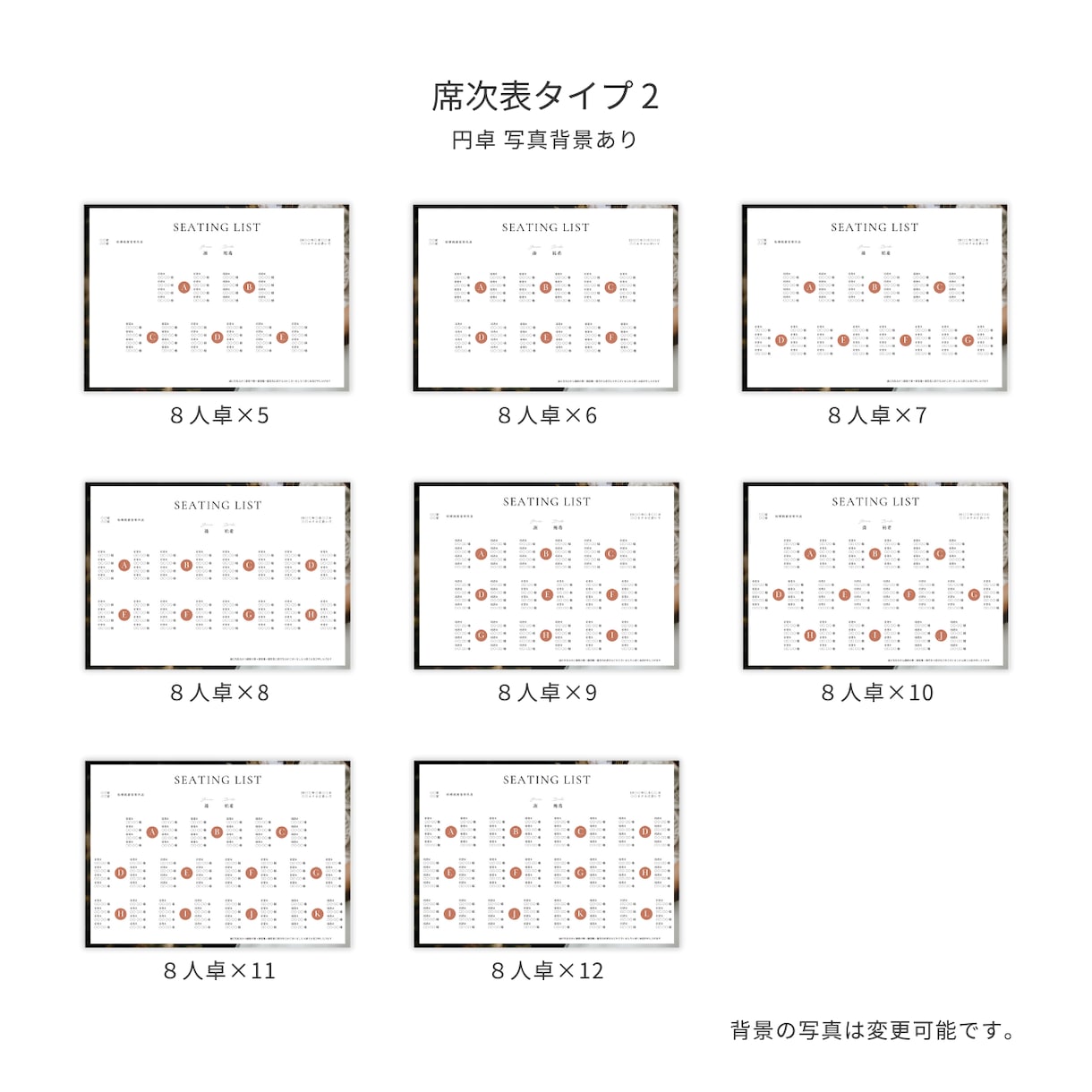 プロフィールブックのオプションページをご提供します P8タイプのテンプレートと合わせてご利用いただけます！ イメージ3