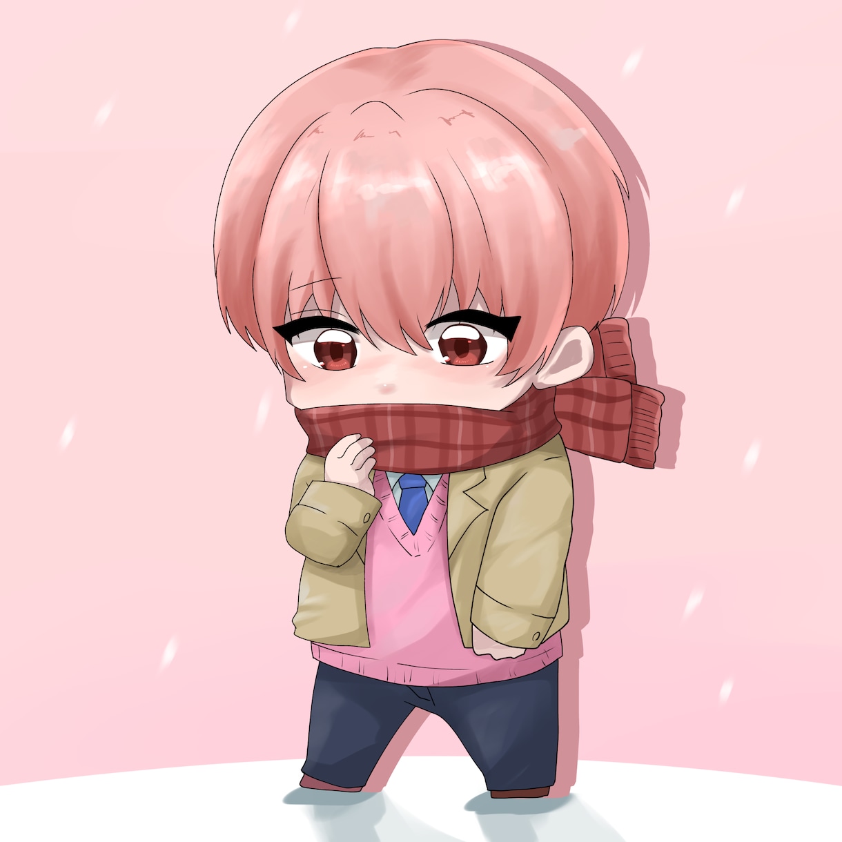 サムネやSNSで使用するイラストを描きます かわいいとかわかっこいいのイラストを描きます イメージ1