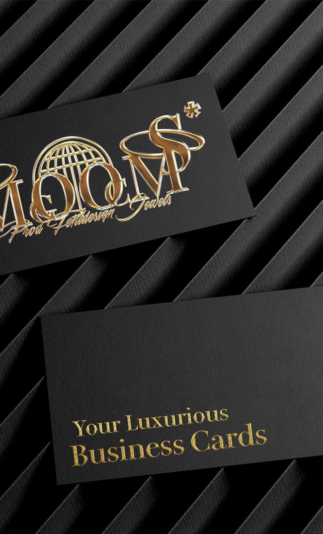 高級感ある名刺・カードデザインを致します より強くブランディングイメージを伝え、印象強く。 イメージ1
