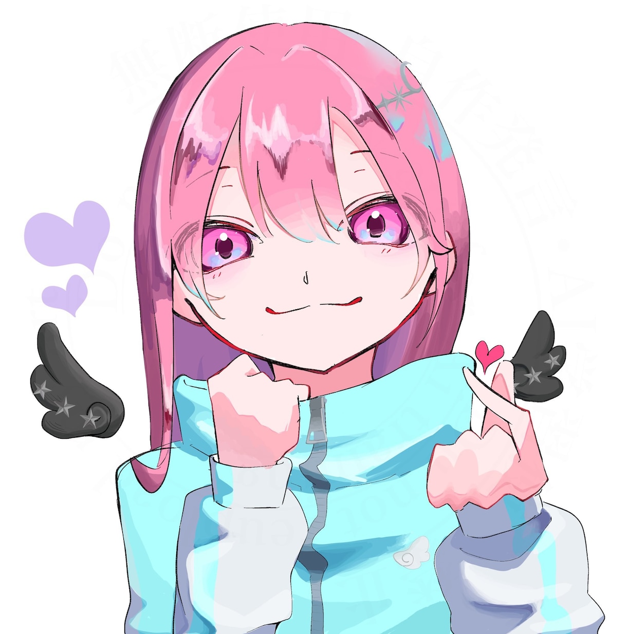 キラキラ可愛い子お描きします 様々な用途にお使いいただけるイラストお描きします！ イメージ5