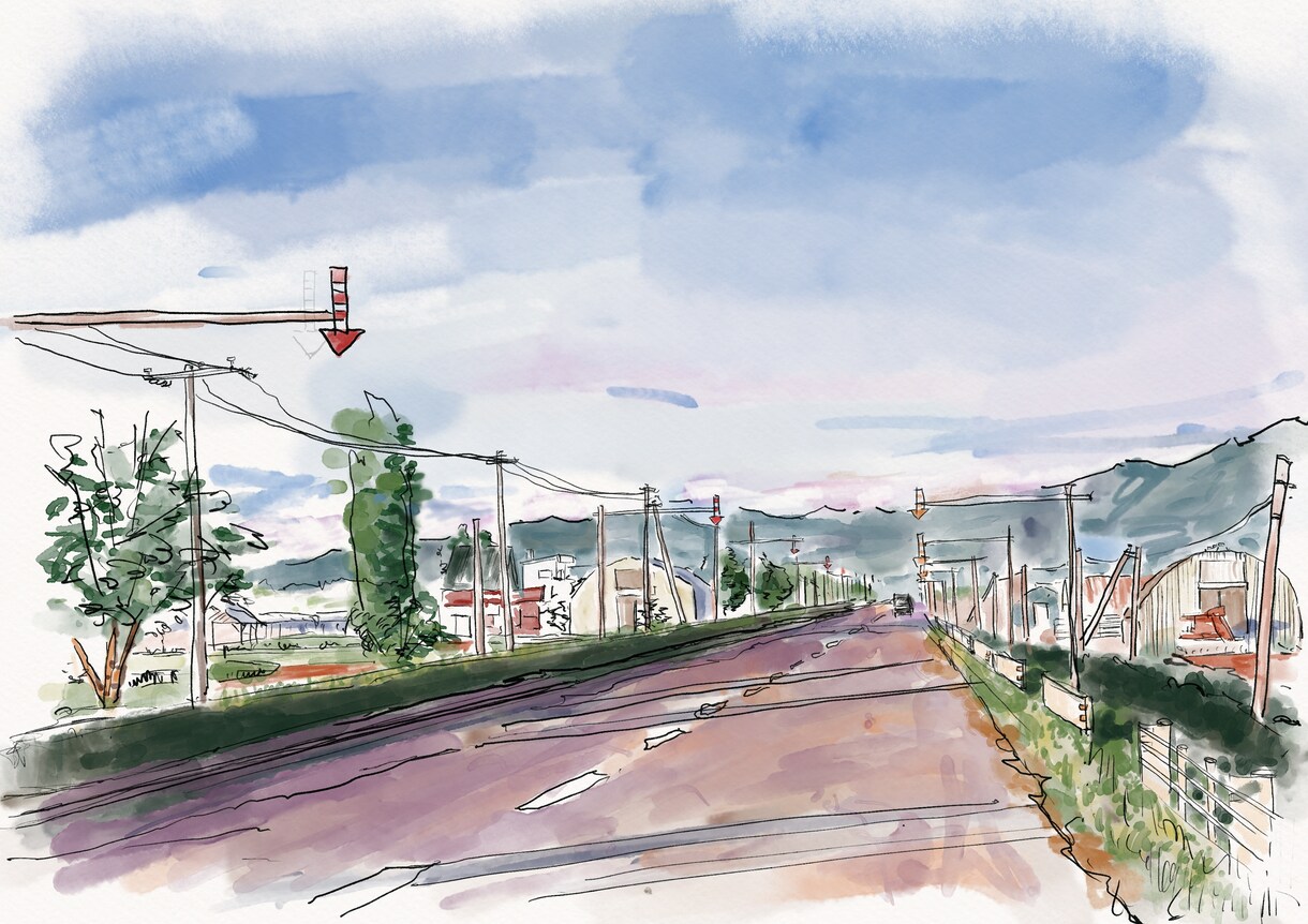 建物の手描きスケッチを暖かいタッチで描きます 美大出身で設計事務所でのプレゼン資料作成の経験を活かします！ イメージ5