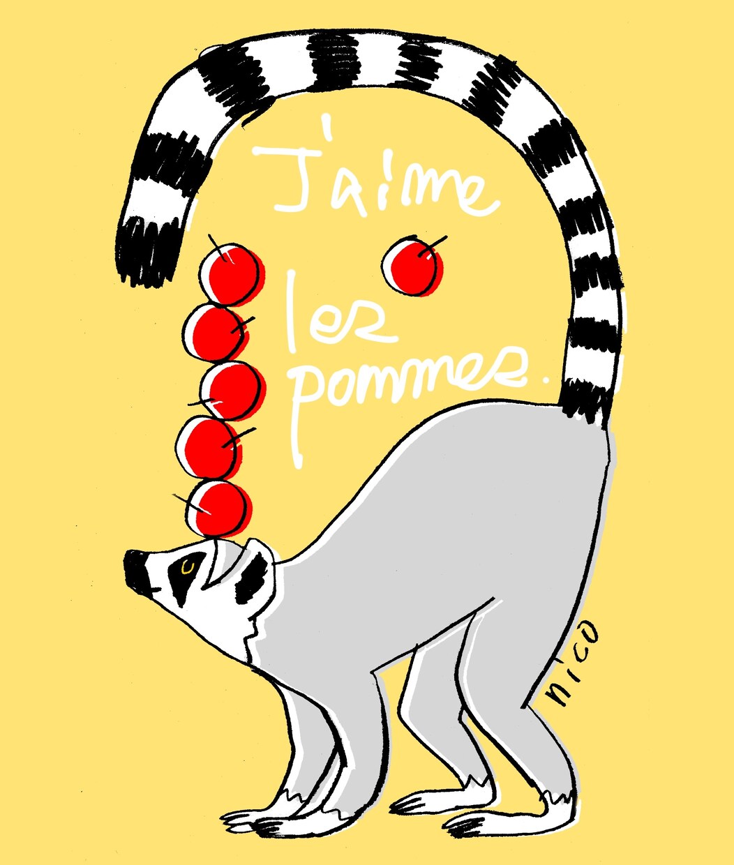 オシャレでキュートな動物イラスト描きます ご希望の動物のアイコンやカット制作します イメージ7