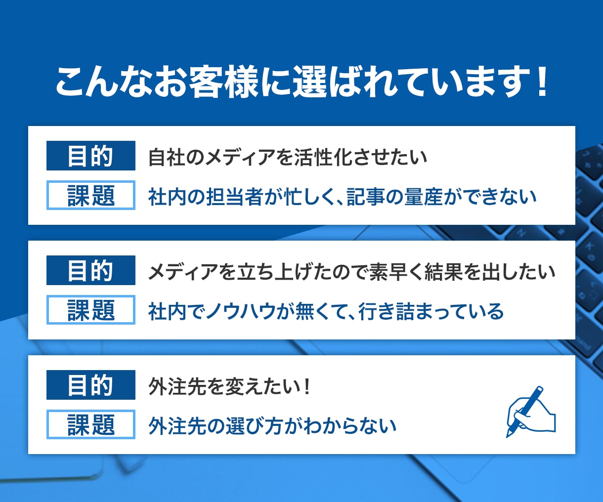 限定10社//5記事の高品質SEO記事を作成します SEO対策に強い、読者に読まれる、両立した記事を執筆します。 イメージ2
