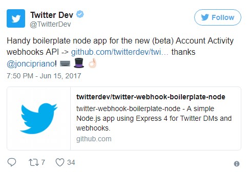 Twitterでリンクをカードで表示します Twitterで共有したときによく見るあれです！ イメージ1