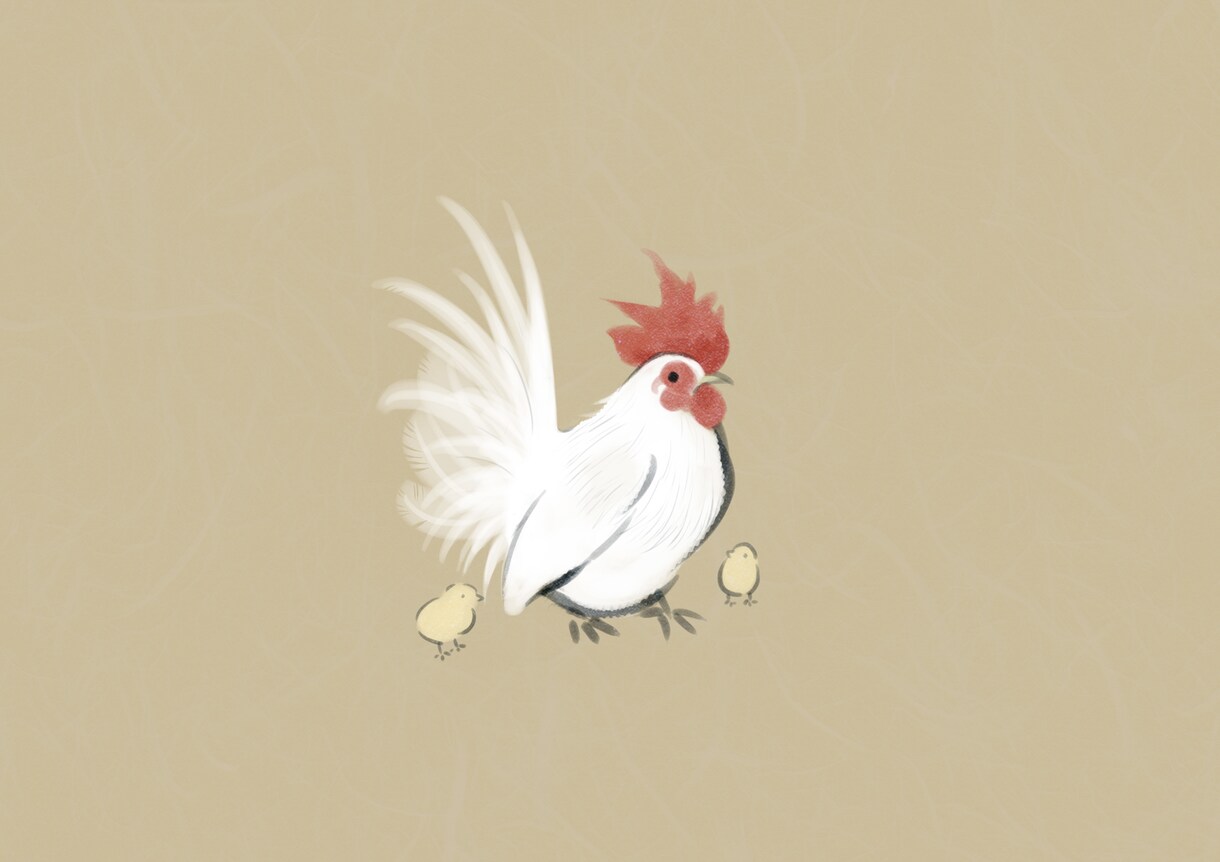 和風テイスト、ゆるい動物の絵を描きます ちょっとした動物の挿絵やアイコンなど必要な方へ イメージ7