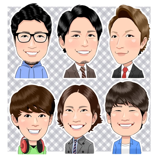 清潔感のある好印象な似顔絵制作いたします ご満足いただけない場合キャンセル無料！ イメージ10