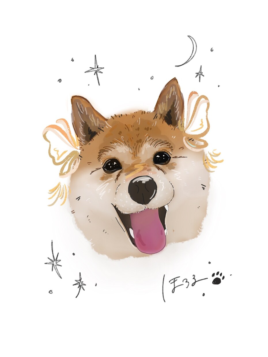 ペットのフェアリーなにがお絵を描きます 犬、猫、鳥、爬虫類..etc 動物ならなんでもOK イメージ2