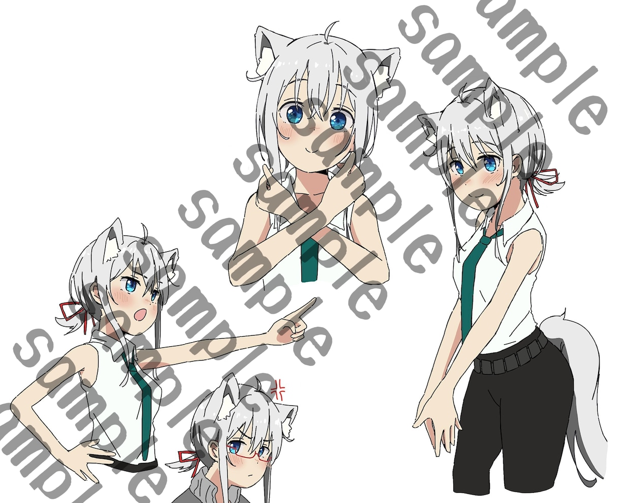 サムネイル＆動画内イラストお描きします あなたの代理キャラなどのイラストが必要な方へ イメージ7