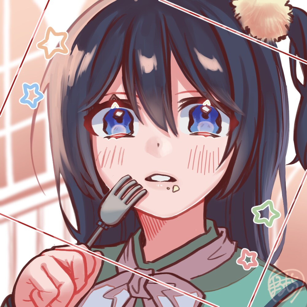 トプ画やアイコン！キラキラかわいいイラスト描きます 繊細で鮮やかな☆あなただけの1点物をお届けします！ イメージ9