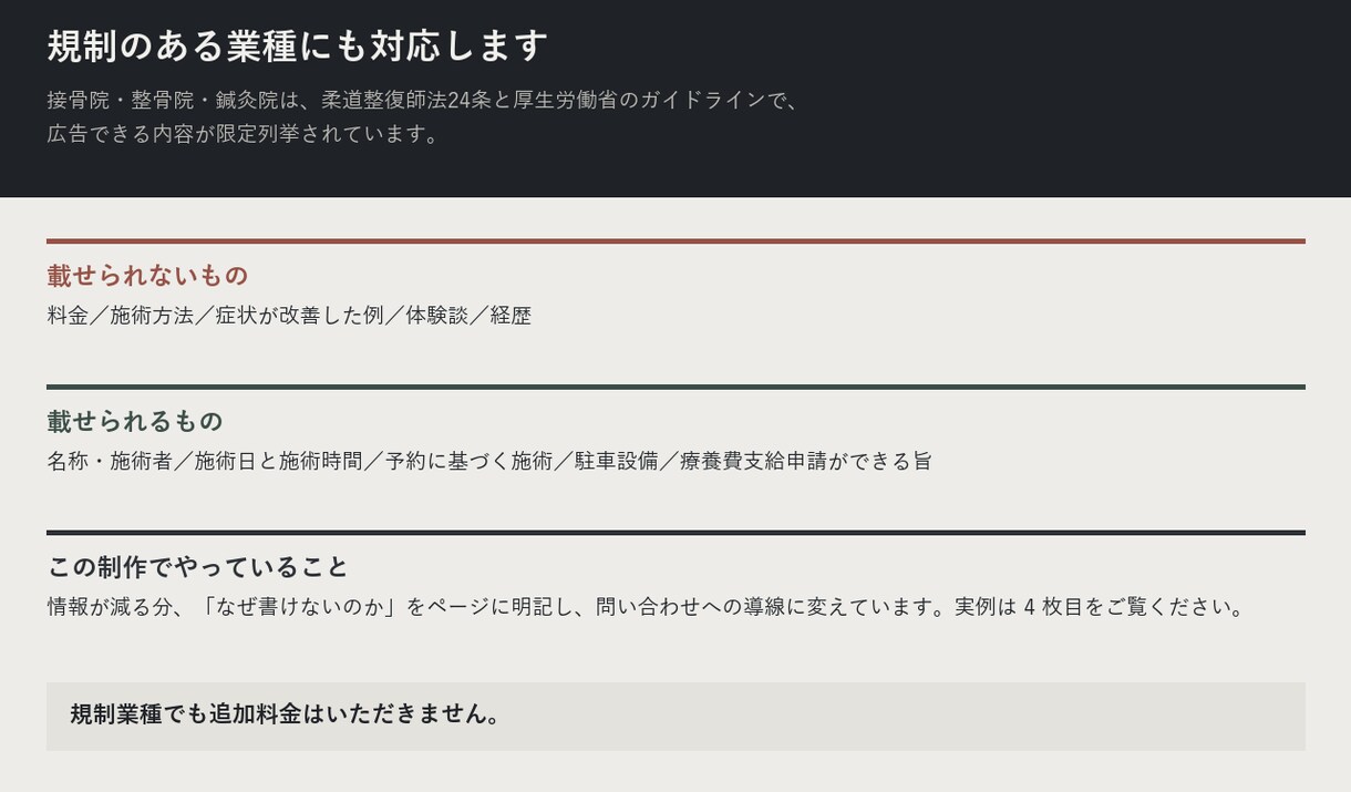 小さなお店のホームページを制作します その店にしか書けない一文から作ります イメージ7
