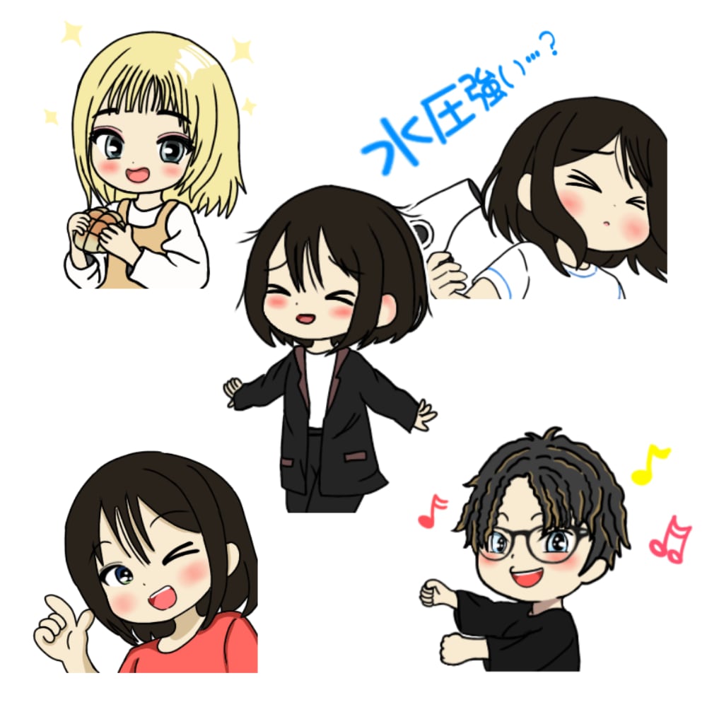 可愛いオリジナルLINEスタンプ作成します 個人用・企業用の記念やプレゼント・年賀状代わり・宣伝にも イメージ1