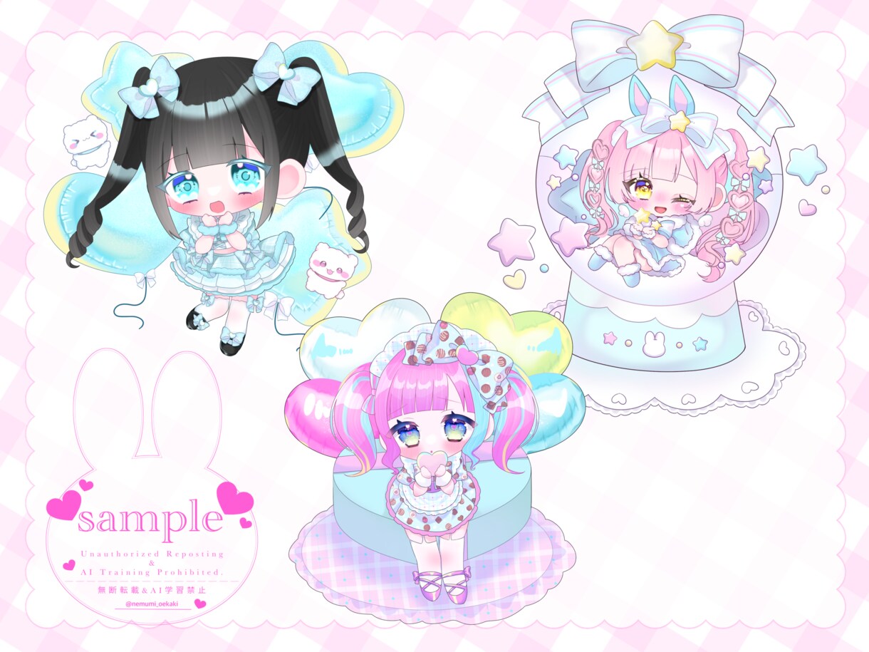 即対応◎かわいいイラストお描きします 世界にあなただけのイラストをお届けします！ イメージ5
