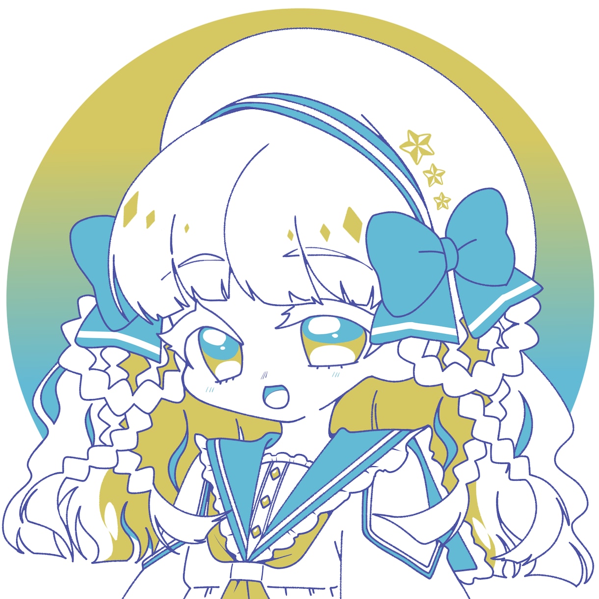 11/30まで期間限定価格でイラスト描きます シンプル可愛い！線画アイコンはいかがでしょうか？ イメージ3