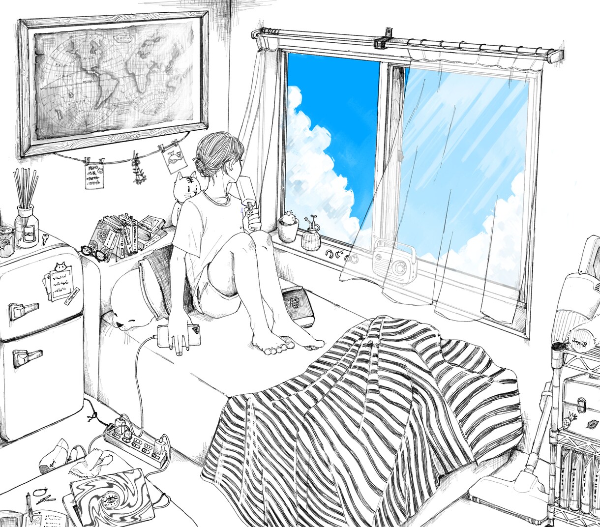 繊細な線でキャラクター制作します キャラクター制作・マンガの制作を承ります イメージ2