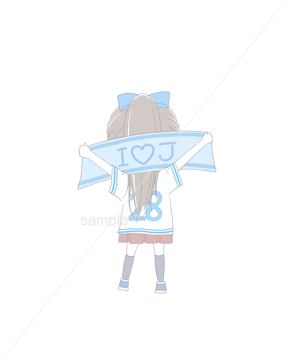 推し活・妄想応援イラスト！アイコン等に使えます あなたの「好き」な気持ちをイラストにしませんか？♡ イメージ4