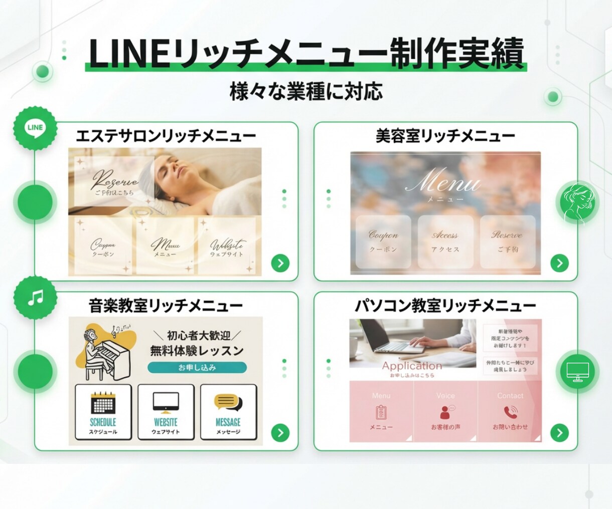 元LINE認定店デザイナーが公式LINE構築します 追加費用一切無し/エルメ・Lステップ対応/公式LINE構築 イメージ4