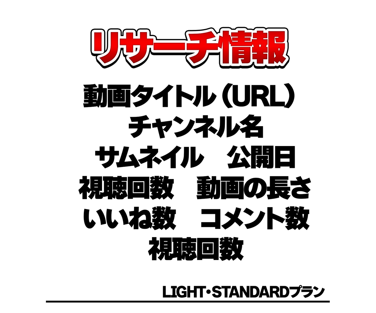 YouTube競合＆急上昇分析ツール販売します 【期間限定】1500円で今のトレンドが丸わかり！ イメージ3
