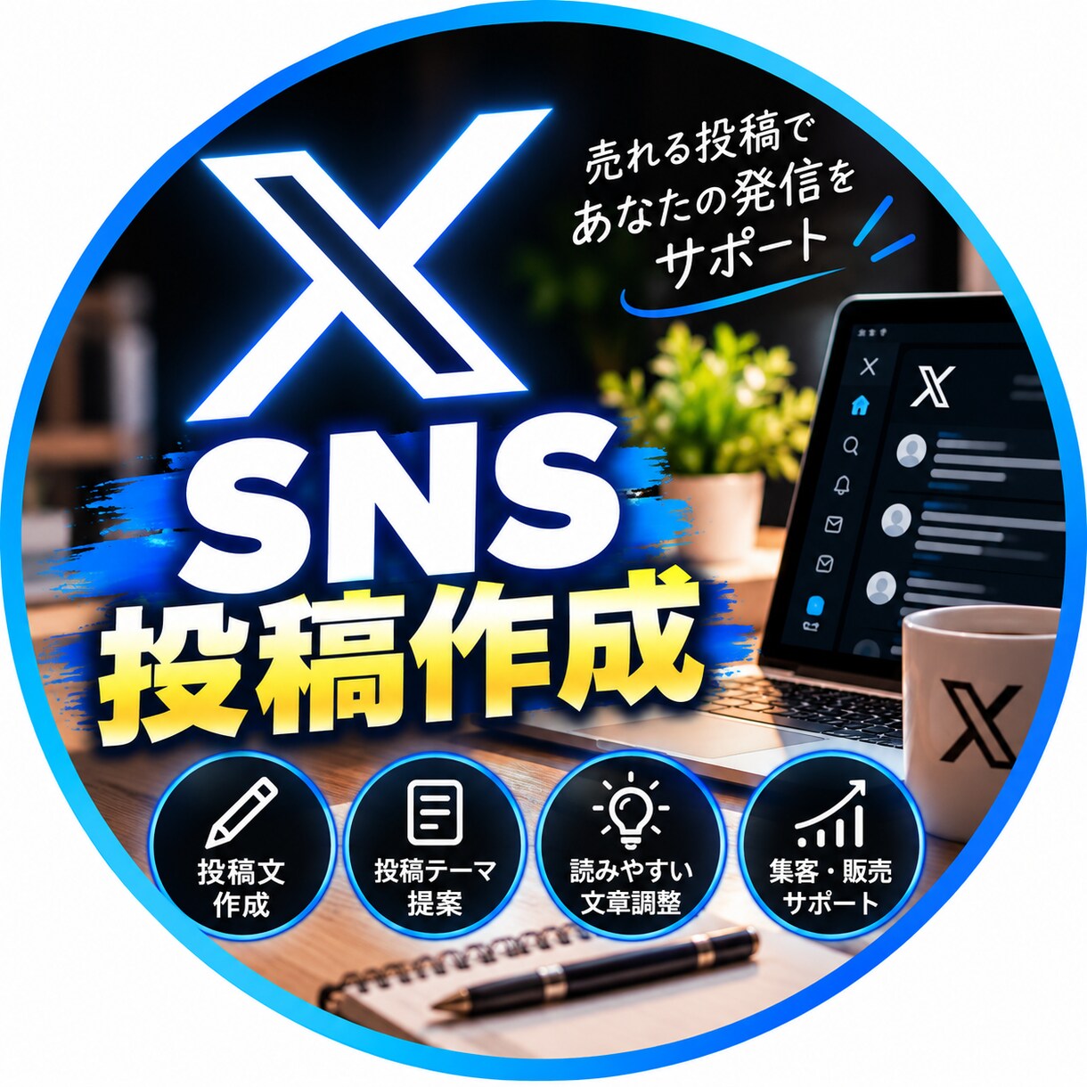 X初心者向け｜投稿文10本をまとめて作成します 投稿ネタに悩む時間を減らします！あなたのジャンルに合わせ作成 イメージ1
