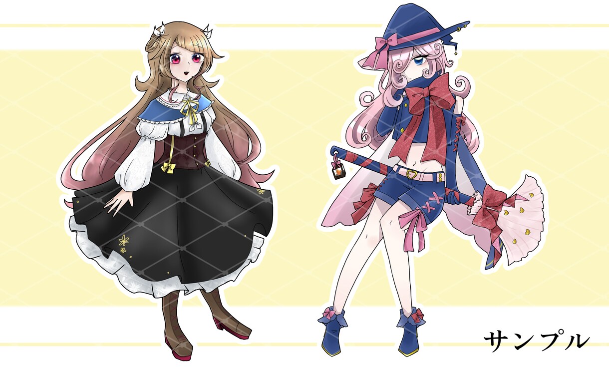 キャラクターデザイン制作します メリハリのあるツヤツヤ塗りが特徴 イメージ4