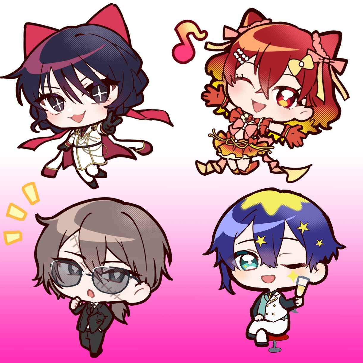 デフォルメイラスト製作します グッズなどにご利用ください！スタンプも製作可能です！ イメージ5