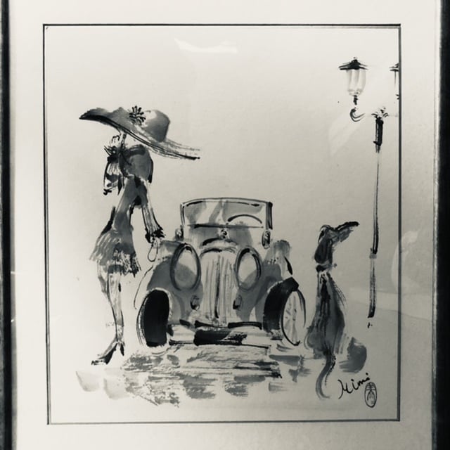 お好きな水墨画をお描きします あなたの大切な人へ世界に一つの水墨画をプレゼント イメージ1
