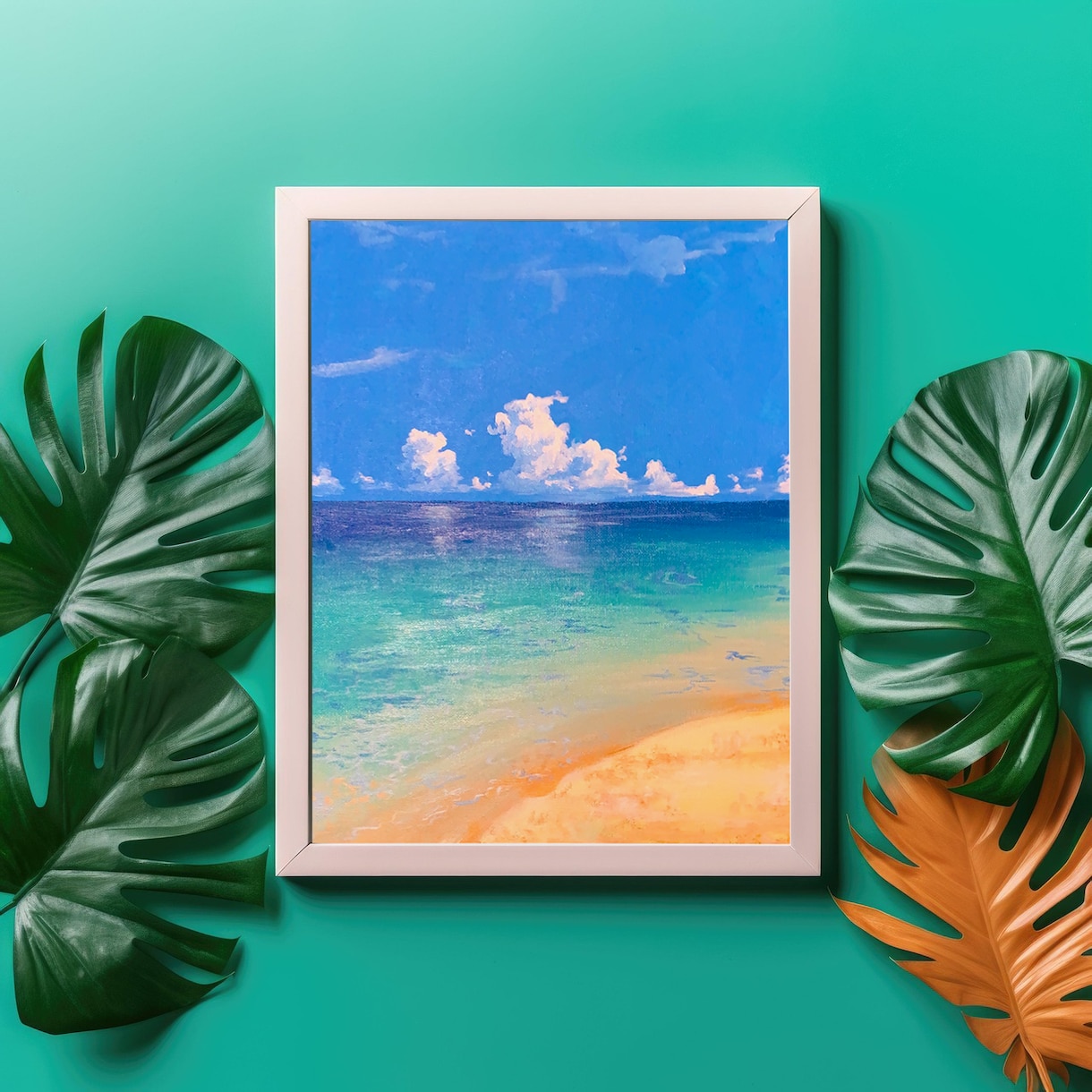癒しの風景キャンバスを描きますます お部屋に飾りたくなる優しい風景画 イメージ2