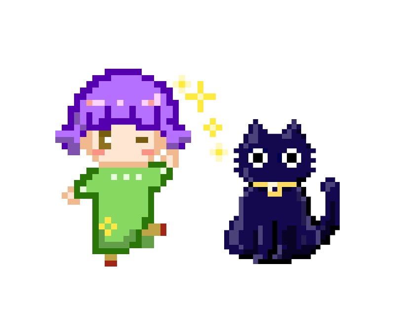ドットイラストでSNSアイコンを描きます ⭐️レトロでポップなドットイラスト⭐️ イメージ3