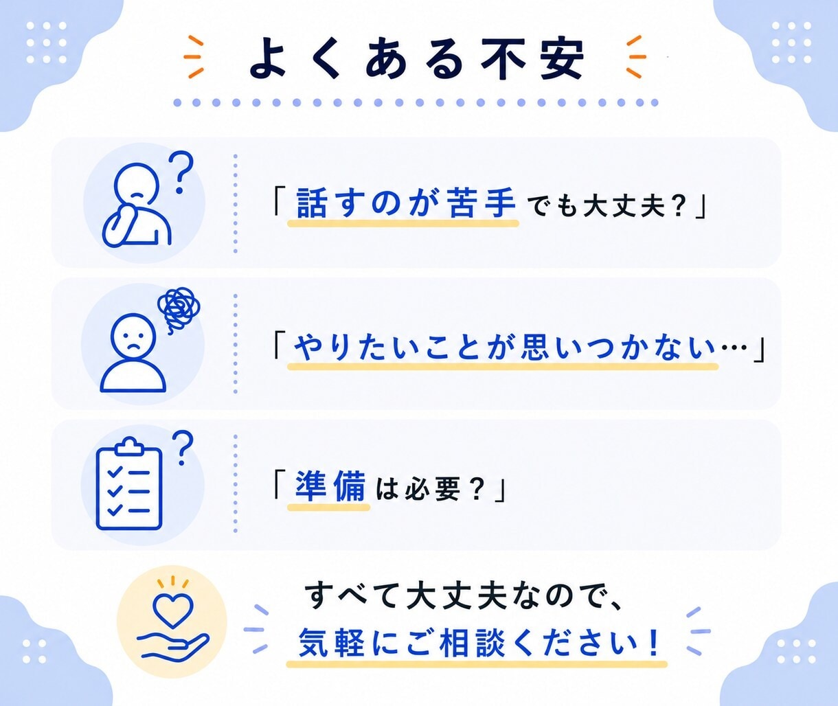 キャリア相談｜将来の仕事や適職を一緒に整理します 強み・適職・キャリアをプロが一緒に言語化します イメージ9