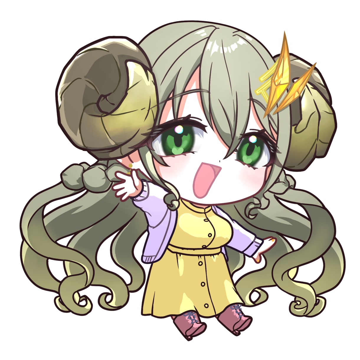かわいい　あわいろSDきゃら作成します SDキャラを描かせて頂きます！ イメージ1
