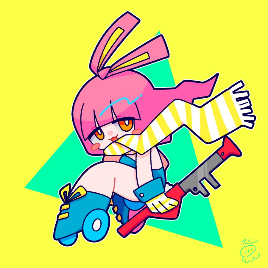2〜3頭身のポップなアイコンイラスト描きます デフォルメ強めの可愛いアイコンイラスト制作します♪ イメージ3