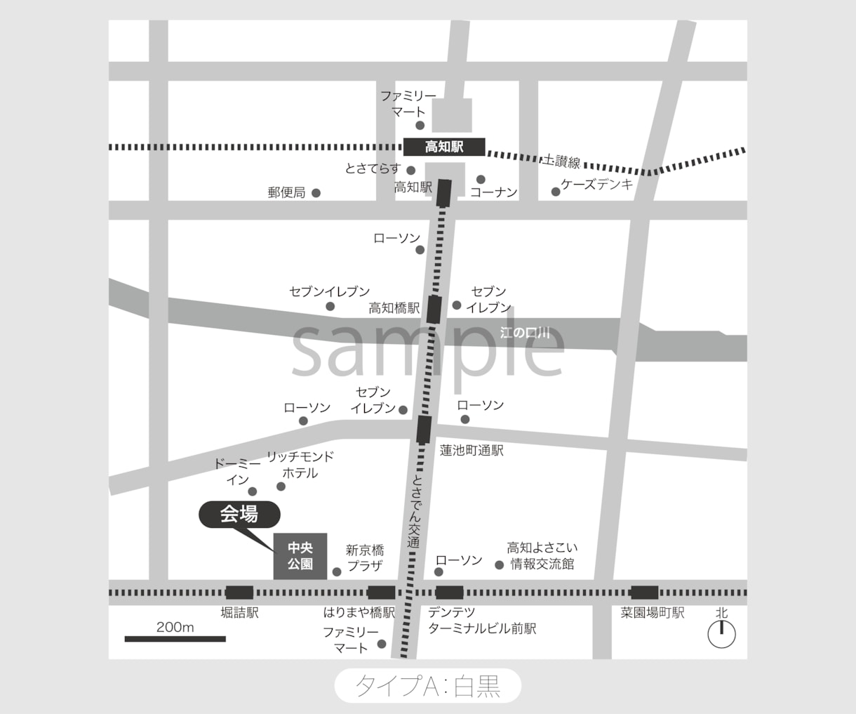 シンプルでわかりやすい地図を制作致します 建築士としての経験を活かし、わかりやすい地図を制作します。 イメージ2